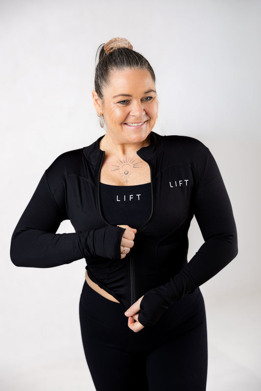 LIFT Premium Trøje Sort